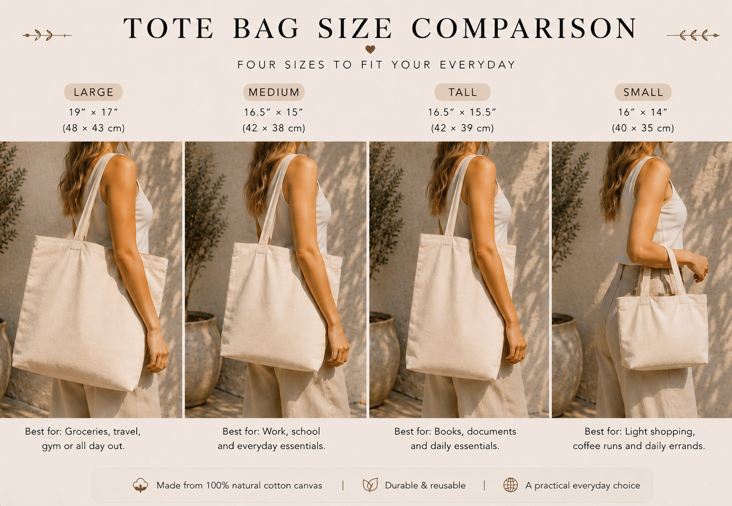 LOVE Floral Canvas Tote Bag | Colorful Cotton Tote | Boho Market Bag