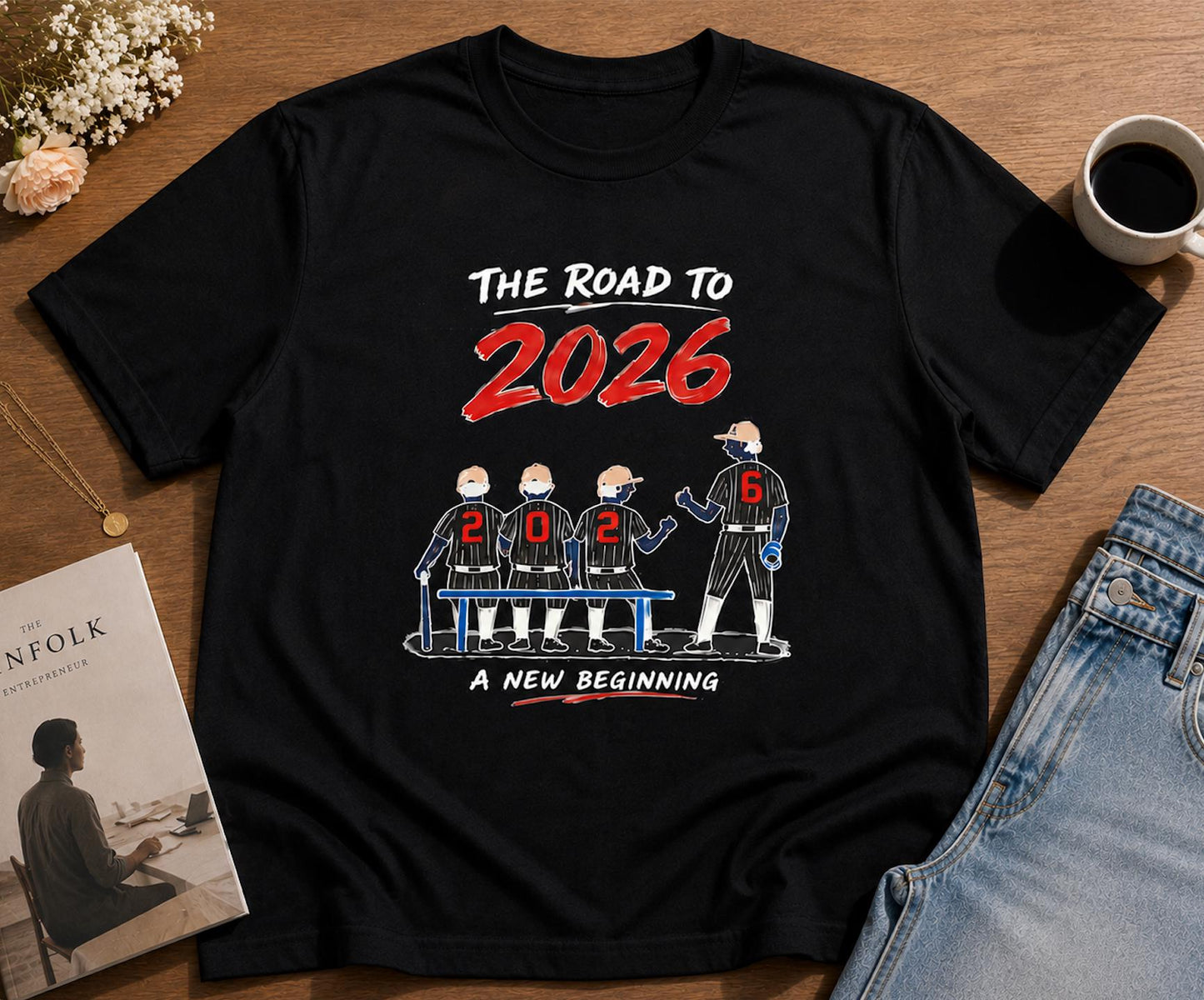 Class of 2026 Graphic T-Shirt | The Road to 2026 Graduation Tee | Senior Class Unisex Shirt | Graduation Gift