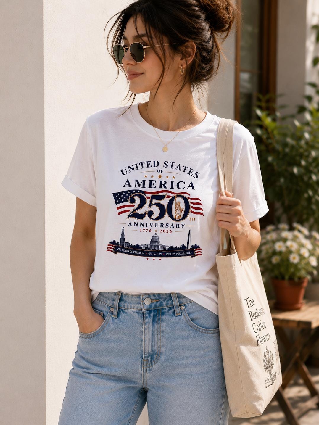 USA 250th Anniversary T-Shirt | Patriotic Unisex Tee