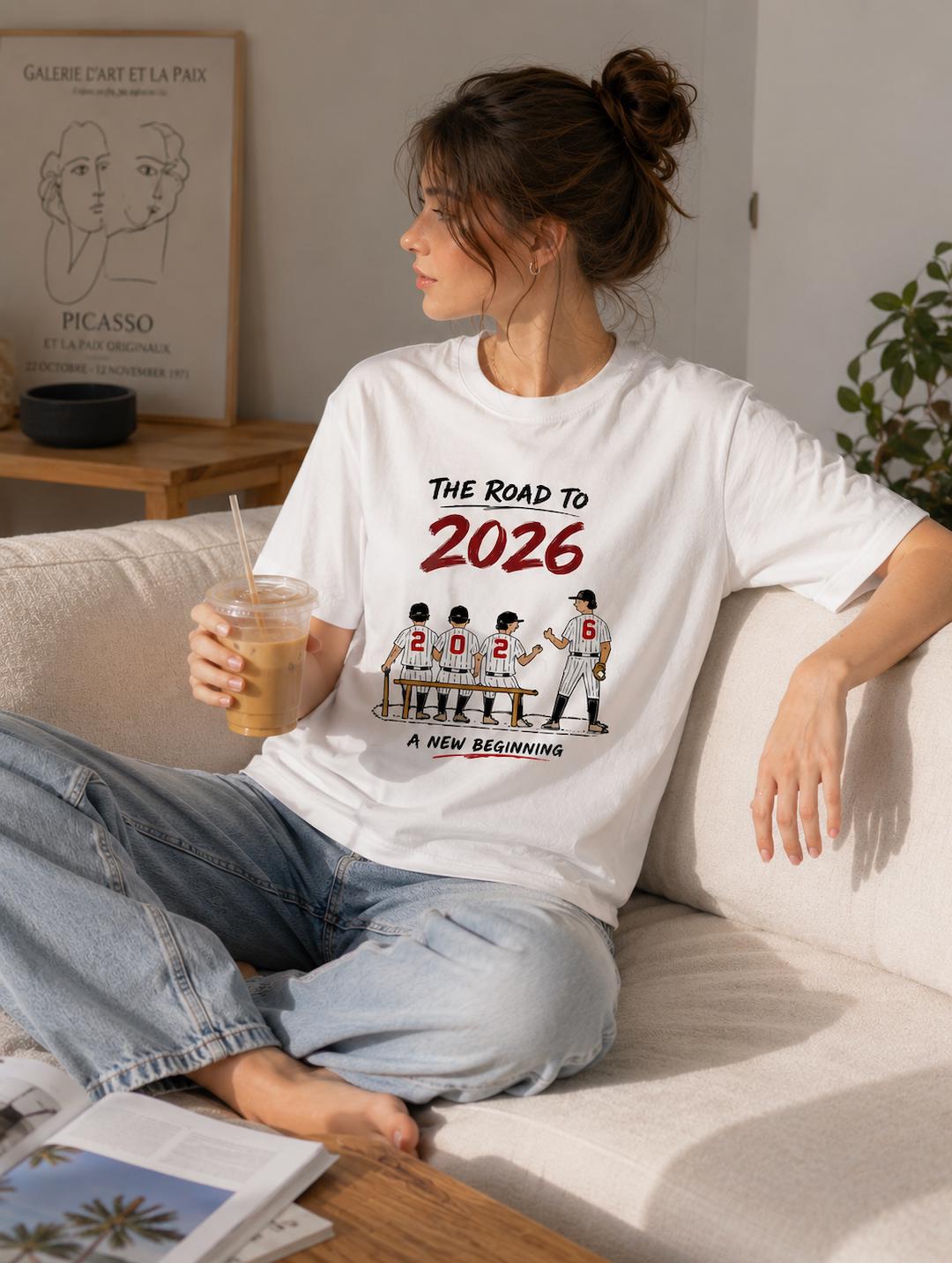 Class of 2026 Graphic T-Shirt | The Road to 2026 Graduation Tee | Senior Class Unisex Shirt | Graduation Gift