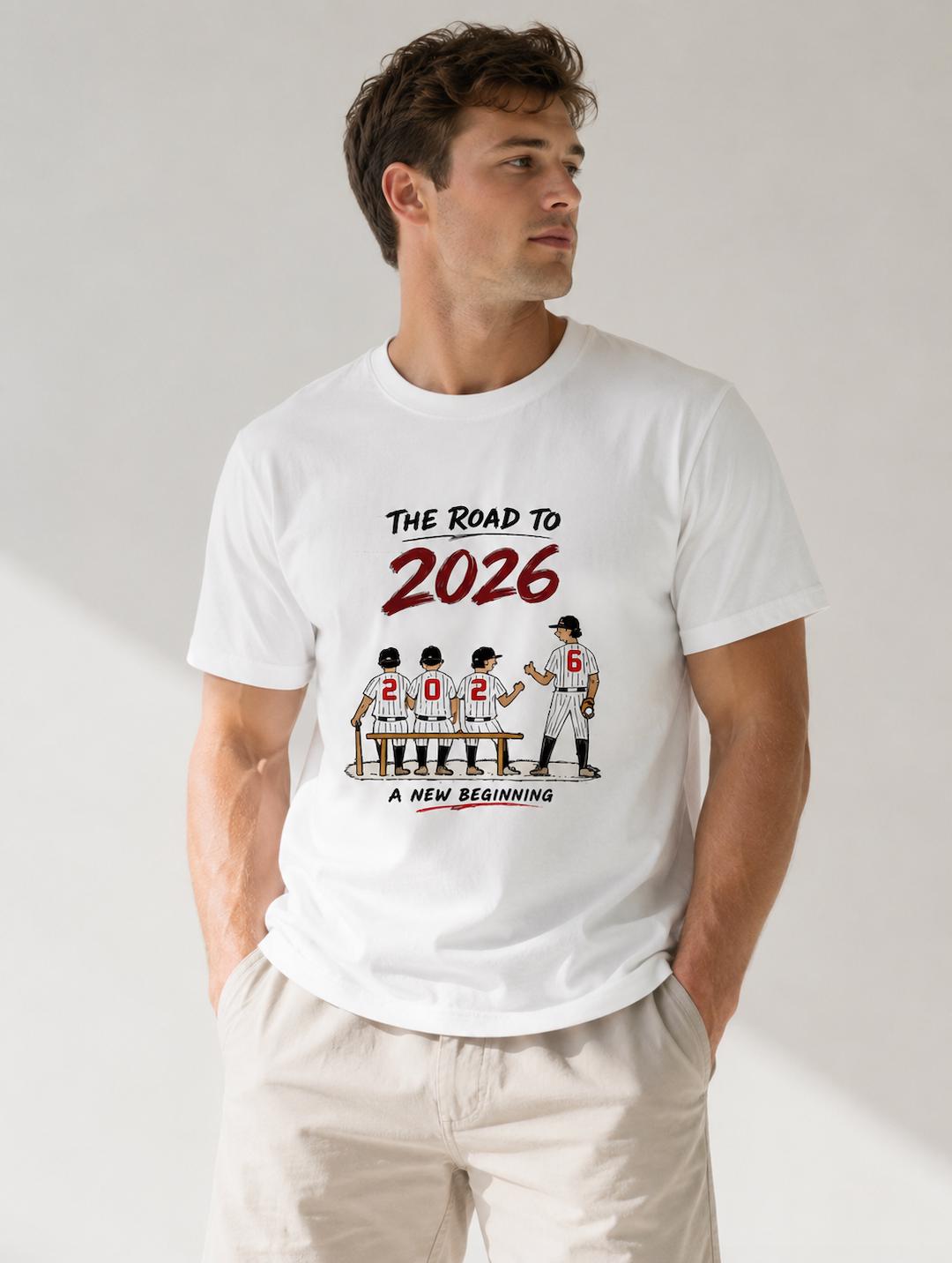 Class of 2026 Graphic T-Shirt | The Road to 2026 Graduation Tee | Senior Class Unisex Shirt | Graduation Gift