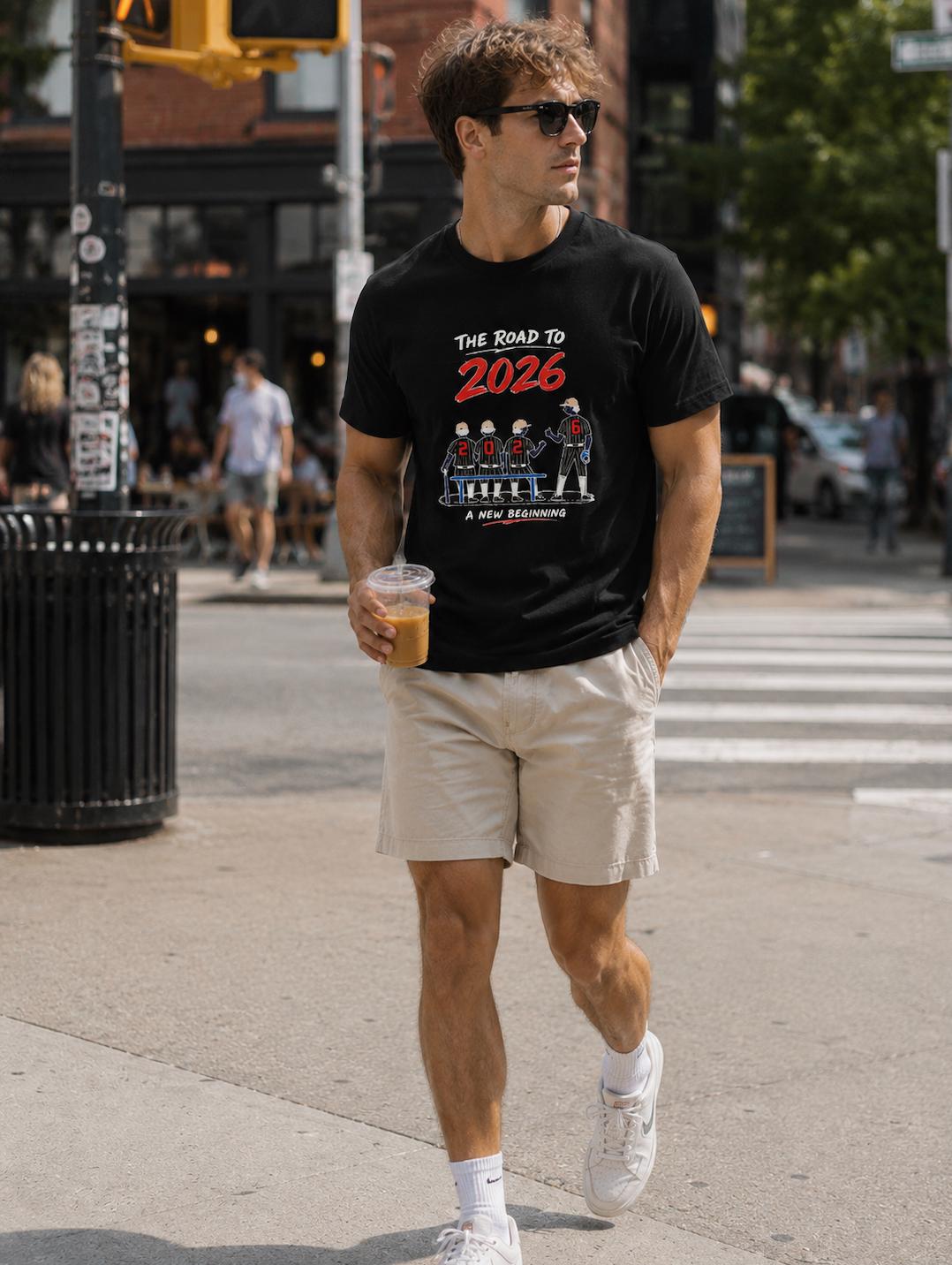 Class of 2026 Graphic T-Shirt | The Road to 2026 Graduation Tee | Senior Class Unisex Shirt | Graduation Gift