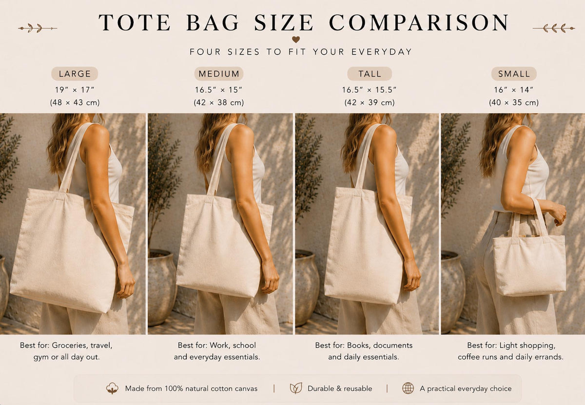 City Walk Society Canvas Tote Bag | Slow Living Cotton Tote | Urban Lifestyle Gift